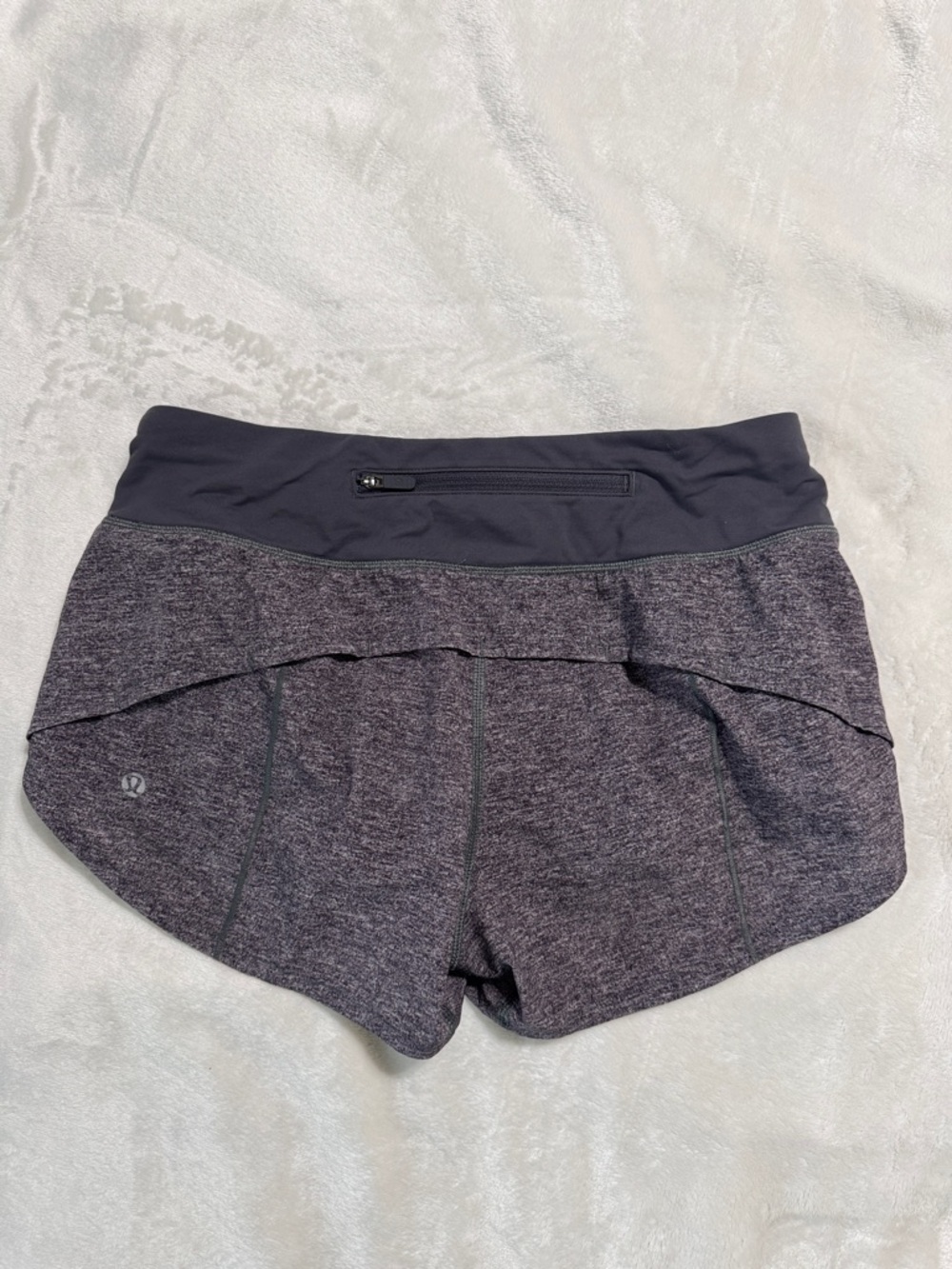 lululemon athletica Women's Dark Gray Heather Athletic Skort Shorts